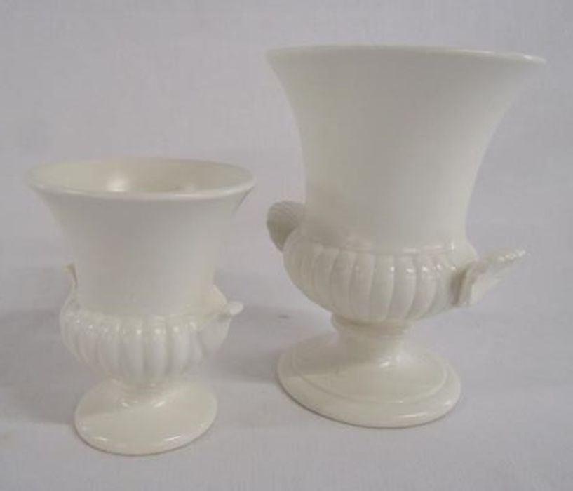 West German Vase 242-22, studio pottery bowl approx. 27cm dia (slight chip) and 2 Wedgwood Barlaston - Image 5 of 7