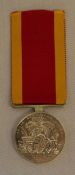 1842 China medal awarded to Samuel Ballard of the 55th Regiment Foot