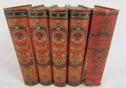 Heine 4 volumes by Heinrich Heine also Chamiffo Werke