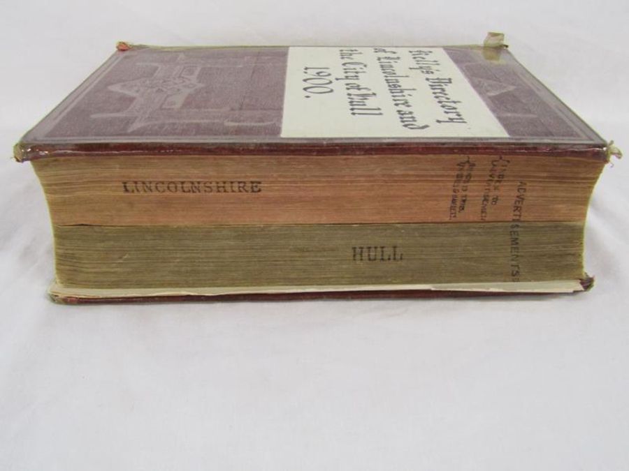 Kelly's Directory of Lincolnshire and the city of Hull 1900 - Image 2 of 5