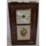 Ansonia Brass & Copper Company America 30 hour wall clock with 2 weight movement striking a gong