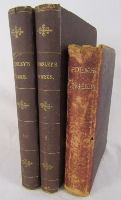 Kingsley 'Poems' published by Macmillan & Co New York inscribed Emily Harris in grateful