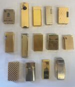 Selection of lighters including Benson & Hedges etc