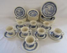 Staffordshire Blue Willow tableware