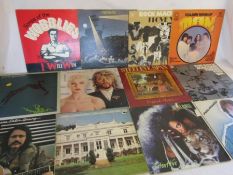 Selection of LP albums, including records such as Diana Ross, Randy Meisner, Paul Simon, etc.