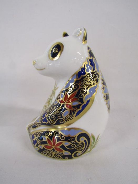 Royal Crown Derby paperweight Imperial Panda - limited edition 973/1000 - Image 3 of 6