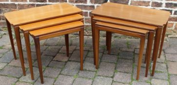 2 Danish nests of tables