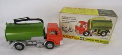 Dinky Toys 451 Johnston Road Sweeper - with box