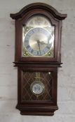 Tempus Fugit Emporer hanging wall clock with Westminster chime