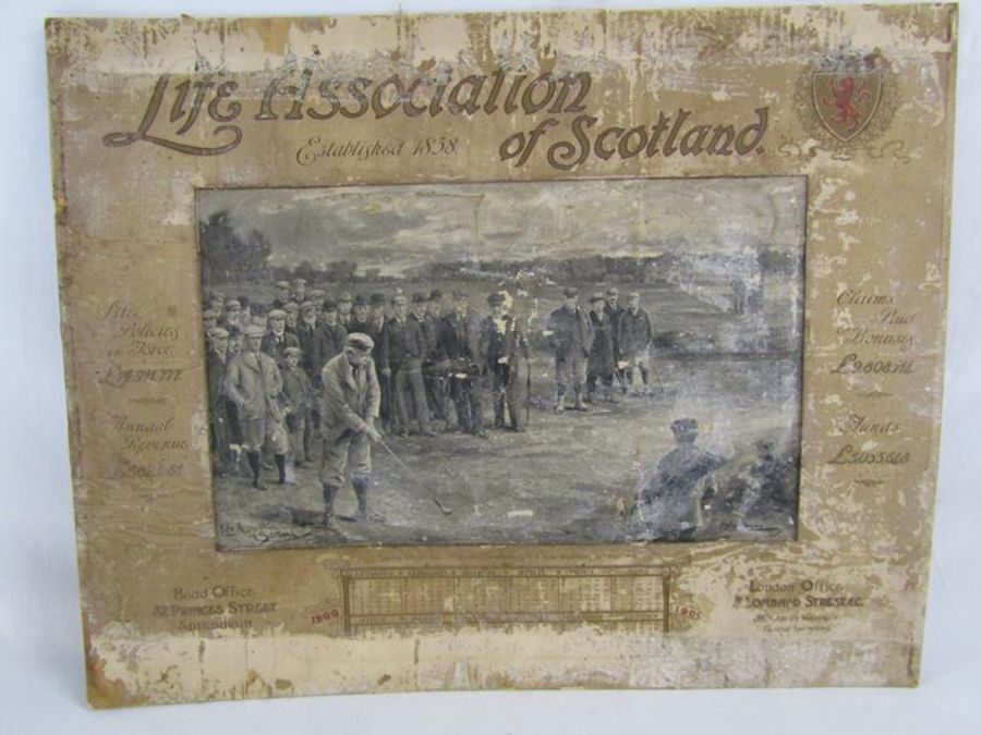 Michael Brown print - Life Association of Scotland 'Match at Byfleet' between Mr Horace G Hutchinson
