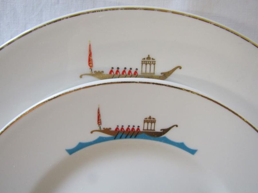 Savoy crockery used in the Savoy Hotel 2007 before it's refurbishment - consisting of 2 large and - Image 5 of 11