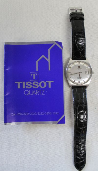 Gents Tissot Visodate Automatic Sea star wristwatch on Condor crocodile calf strap.  It appears to - Image 2 of 5