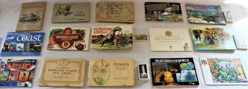 Collection of tea cards, from 1936 - 1999, including Features of the world album (1984), Railway