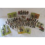 Collection of Del Prado figures includes horse and mounts, soldiers etc also Britains toy figures