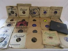 Collection of gramophone records Rex Until you fall in love fox-trot with J.J.Cook Alford and