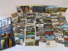 Collection of postcards some written dating from 1970's