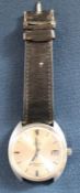 Omega Seamaster Cosmic automatic wristwatch with date aperture and partial strap (in as found