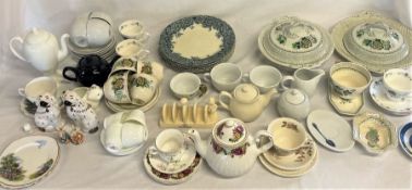 Selection of various ceramics, including Wedgwood, Argyle etc