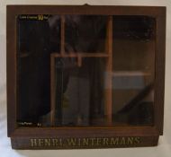 Henri Winteringhams cigar display cabinet