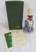 Kevin Francis Marilyn Monroe figurine - colourway No1 Purple Basque - limited edition 115/500 in