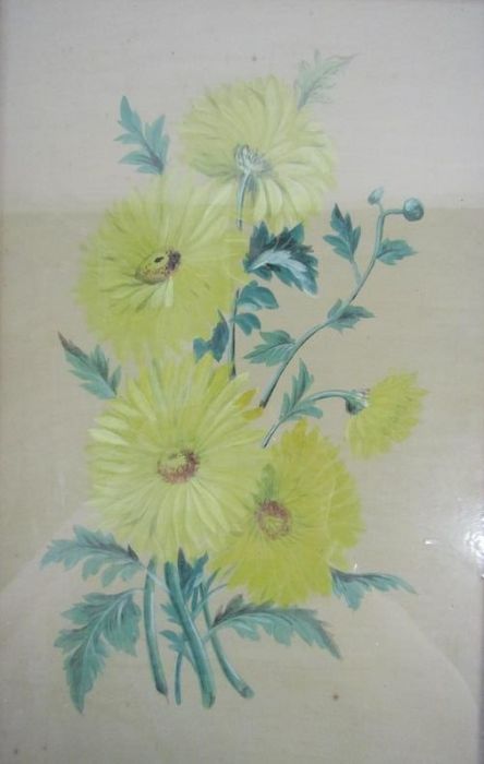 Pair of gilt framed oil paintings on canvas - bouquets of flowers, no signature - approx. 65cm x - Image 7 of 7