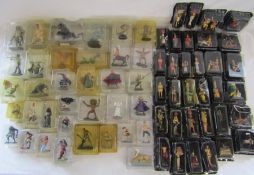 Collection of resin collectors figures - Egyptian gods and myth and magic includes, goblins,