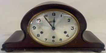 1930s mantel clock with key