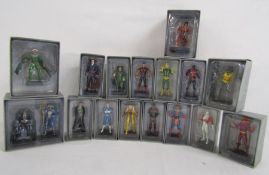 Marvel Comics by Eaglemoss diecast figurines, Quicksilver, mole man, Mister Sinister, Shang-Chi etc