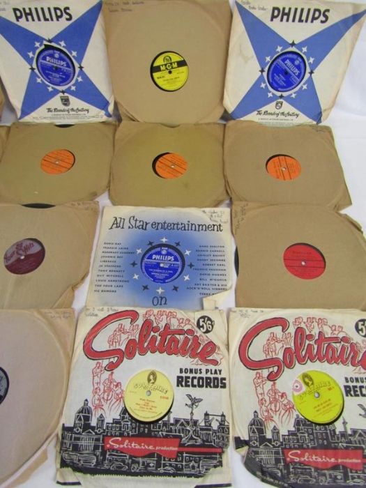 Collection of 78s records Frankie Vaughan, Unchained Melody, Johnny Ray, Ronnie Carroll, Nat King - Image 3 of 5