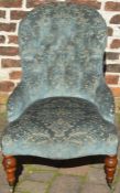 Victorian nursing chair