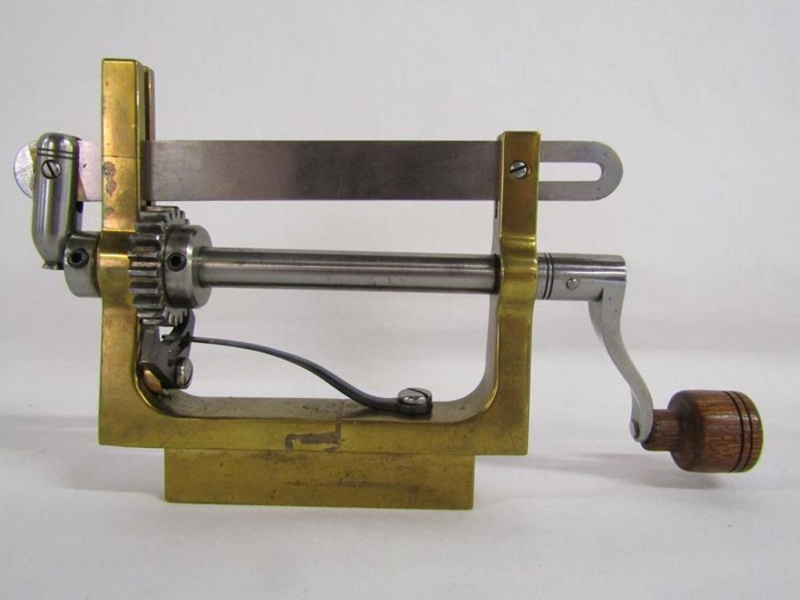 Brass clock spring winder