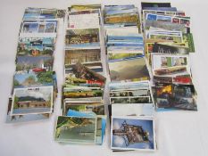 Large collection of postcards - mostly dated from 1970's