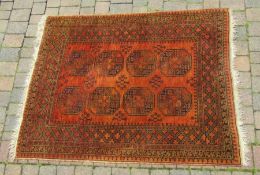 Kayam 100% wool rug approx. 1.89m x 1.48m