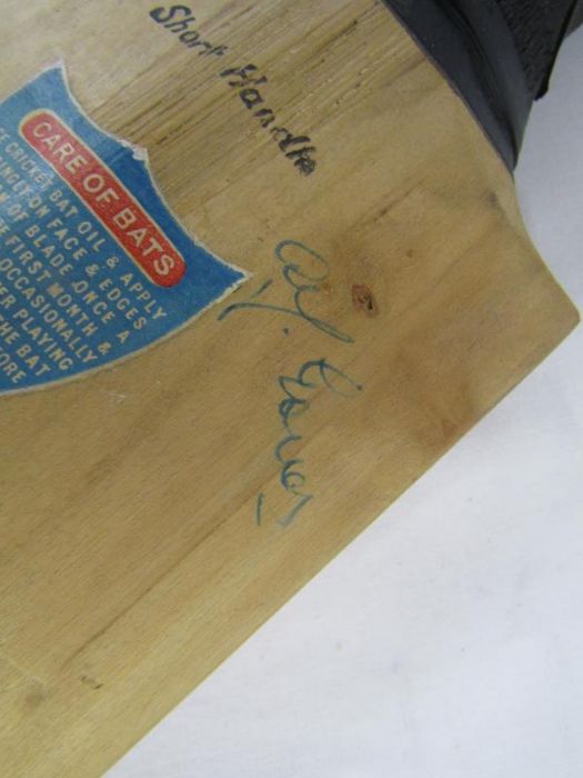 Gray-Nicolls Stewart Storey Crusader with signatures from New Zealand - Warwick - Yorkshire - Surrey - Image 15 of 18