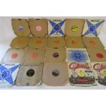 Collection of 78s records Frankie Vaughan, Unchained Melody, Johnny Ray, Ronnie Carroll, Nat King