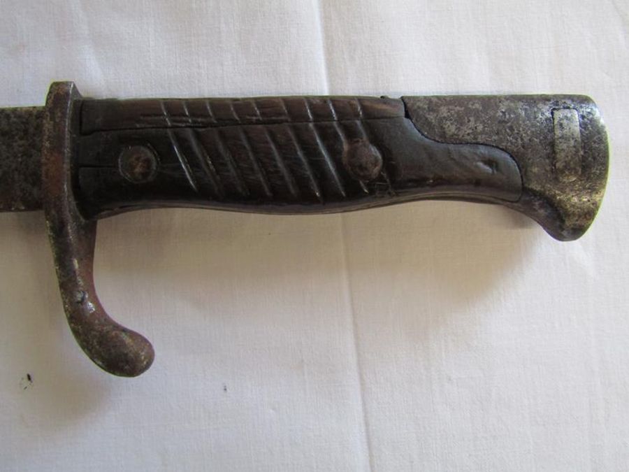 19th century Bayonet - blade measures approx. 36cm - Image 2 of 8