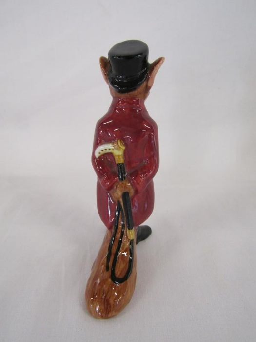 Beswick large fox approx. 24cm, huntsman on rearing horse 868 (damage to ear) and sleeping fox, - Image 9 of 12