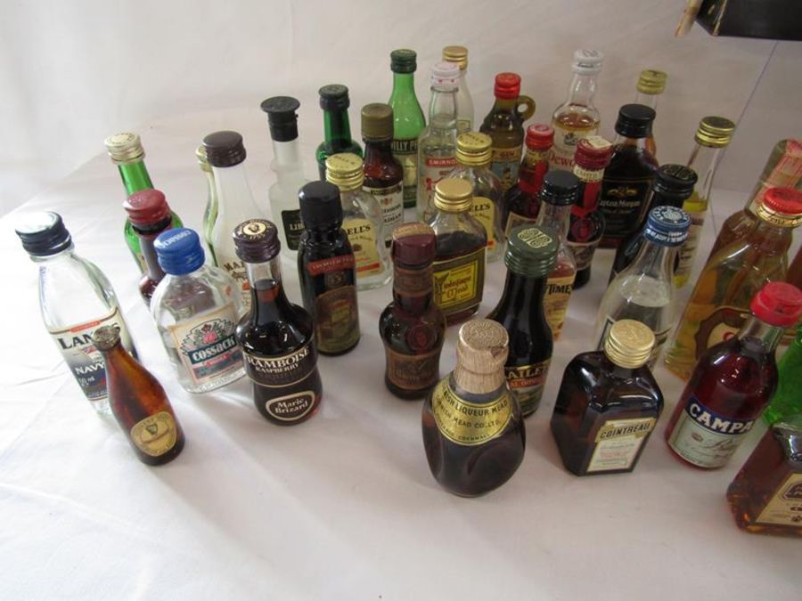 Collection of alcoholic miniatures includes Ballantines, Bols, Ramboise, Jack Daniels, Honeymoon - Image 4 of 13