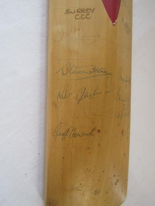 Gray-Nicolls Stewart Storey Crusader with signatures from New Zealand - Warwick - Yorkshire - Surrey - Image 9 of 18