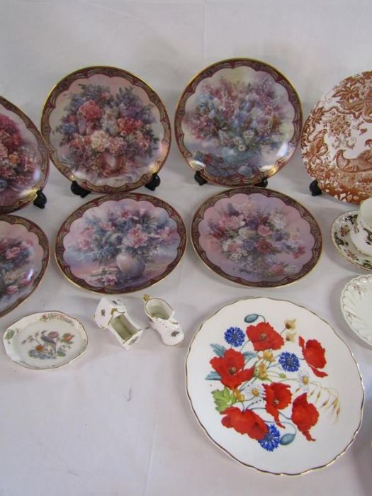 Bradex Lena Liu's Flower Fairies collectors plates, Royal Albert, Franklin Mint, Royal Albert ' - Image 3 of 7