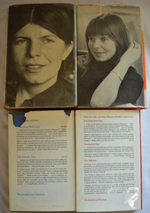 4 Margaret Drabble first edition books: The Millstone (1965), Jerusalem The Golden (1967), The - Image 2 of 2