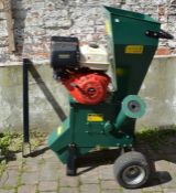 13.0 188f petrol garden shredder with tow bar