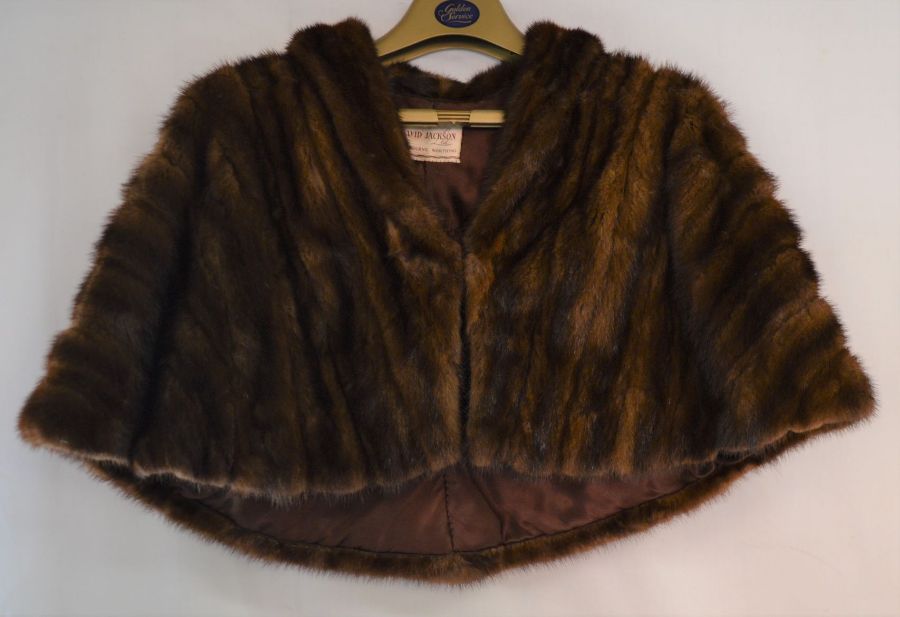 Vintage fur stole by David Jackson of Eastbourne