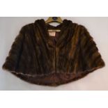 Vintage fur stole by David Jackson of Eastbourne