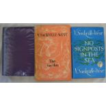3 first edition novels: V. Sackville-West The Garden (1946) & No Signposts In The Sea (1961),