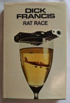 First edition Dick Francis Rat Race signed & inscription by the author published Michael Joseph