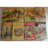 8 Enid Blyton Adventure series hard back books including first edition The River Adventure & The