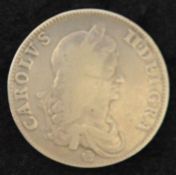 Charles II silver crown 1662