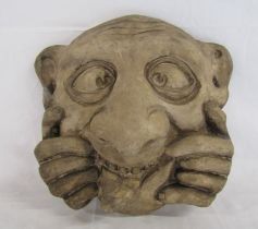 Gargoyle wall plaque - approx. 29cm x 29cm