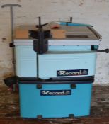 Record Lurem table saw and Roll' clean dust collector